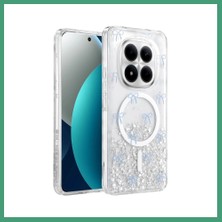 S'82 Onegif Redmi Note 15 Pro 5g Uyumlu Misk Simli Magsafe Kapak - Desen 3 BZS82