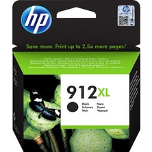 Hp 912XL Siyah Kartuş 3YL81A  Mürekkep Kartuşu Yüksek Baskı Kalitesi