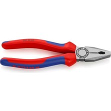 Myg Plus Kombine Pense, 180 Mm, Çok Bileşenli Sap, Siyah Renk, Dayanıklı Tasarım