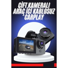 Beruflic Carplay Fotoğraf ve Video Kaydedici Araç Içi Kamera Ekranlı
