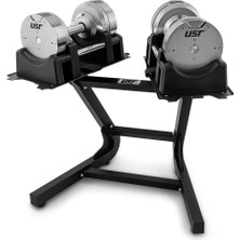 TemmuzX ADK23 2X23 kg Ayarlanabilir Dambıl + Stand Set