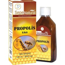 TemmuzX Propolis Sıvı Ekstresi 100 ml Su Bazlı Şurup, Likit Sepe