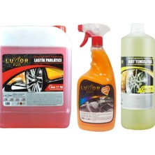 TemmuzX Lastik Parlatıcı 5 Lt, Jant Temizleyici 1 Lt, Mango Kavun Kokusu 1 Lt, Oto Bakım Seti MLH55997CM
