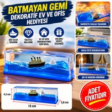 Marka Kolik Batmayan Gemi Hediyelik Dekoratif Ev ve Ofis Hediyesi Özel Aşk Gemisi (Adet Fiyatıdır)