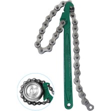 Hırdavat Garajı Profesyonel Ayarlı Zincirli Yağ Filtre Sökme Anahtarı 300 mm Dövme Çelik Kalite