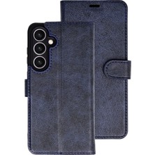 Csmo-Tex Newface  Galaxy S26 Fe Tr S Plus Kapaklı Kılıf - Lacivert