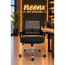 Neonx Neonx/POLO Metal Ayaklı Çalışma Sandalyesi Metal Ayaklı/personel Koltuğu/ofis Sandalyesi/ofis Kolltuğu//genç Odası/çocuk Odası