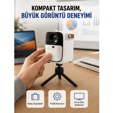 Milas Toptan Android Sistemli Mini Projektör – Uygulama Destekli Akıllı Kullanım Yeni Nesil