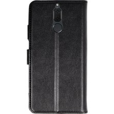 Csmo-Tex Newface Huawei Mate 10 Lite Tr S Plus Kapaklı Telefon Kılıf - Siyah