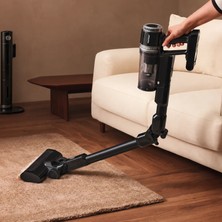 Homend Dustrider Pro 1270H Ergonomik Dikey Süpürge 2.5L Toz Haznesi ile Istasyonlu Şarjlı Kullanım Siyah