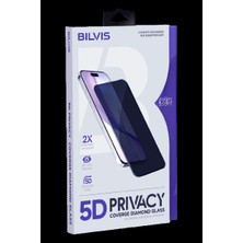 Sultan Store Apple Iphone 18 Pro Bilvis 5d Privacy Diamond Hayalet Cam Ekran Koruyucu