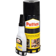 Pattex 2K Hızlı Yapıştırıcı 200 ml + 50 ml Şeffaf Ahşap Yüzeyler İçin Hızlı Yapışma Özelliği