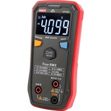 Uni-T UT123D Akıllı Dijital Multimetre Kırmızı Renk ile 600V Ölçüm Mesafesi ve Sesli Uyarı Özellikleri