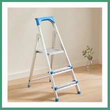 S'82 2+1 Basamaklı Metal Merdiven 60 cm - 120 kg BZS82