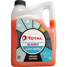 Total Glacelf Auto Supra Kırmızı Organik Antifriz 3 Litre Kışa Hazır Yüksek Performanslı Koruma