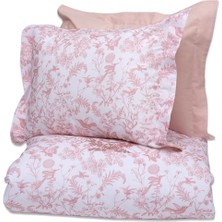 Bebek Nevresim Takımı 4'lü Hummingbird Pembe 100 x 150 cm