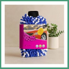 S'82 Mikrofiber Şönil Temizlik Bezi ve Oto Yıkama Eldiveni BZS82