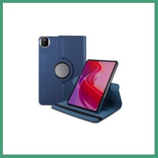 S'82 Pad X7 360 Tablet Deri Kılıf - Lacivert BZS82