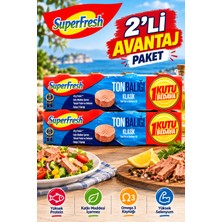 Superfresh Ton Balığı Klasik (4X75 Gr) x 2 Paket