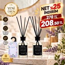 Royal Mum Beyaz Sabun (White Soap) 2'li Çubuklu Oda Kokusu 50 ml - Kalıcı ve Ferah Temizlik Kokusu