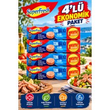 Superfresh Ton Balığı Klasik (4X75 Gr) x 4 Paket