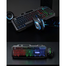 Palmira Demir Gaming Klavye LED Aydınlatmalı Mekanik Hisli UUCZZZPG8018KLAVYEEEEE3
