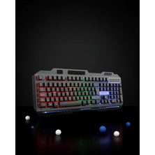 Palmira Demir Gaming Klavye LED Aydınlatmalı Mekanik Hisli UCZZZPG8018KLAVYEEEEE3