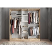Baramolife Eko 5 Kapaklı Gardırop - G.B.E_175