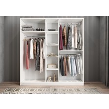 Baramolife Eko 5 Kapaklı Gardırop - G.B.E_175