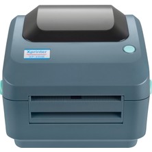 XPrinter XP-490B Endüstriyel Barkod Yazıcı Kablolu Bağlantı  Ekran Özellikli 152 mm/sn Hızında