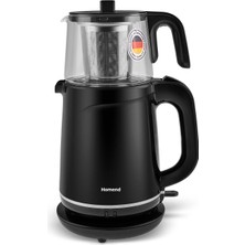 TemmuzX Royaltea 1744H Çay Makinesi Siyah