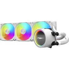 TemmuzX AE36 Argb Aıo 360MM Beyaz Islemci Sivi Sogutucu