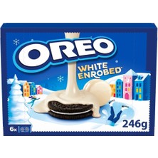 TeknoKapsül Oreo Beyaz Çikolata Kaplamalı Bisküvi 246G