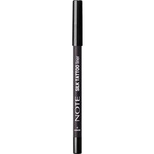TemmuzX Cosmetics Silk Tattoo Liner Suya Dayanıklı Ipeksi Jel Göz Kalemi - 01 Midnight
