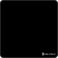 TemmuzX Control 50X50 cm 3.3 mm Pro Series Gaming Mousepad, Siyah