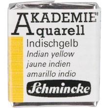 TemmuzX Akademie Aquarell Yarım Tablet Sulu Boya 225 Indian Yellow
