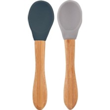 TemmuzX Basıcs Mama Kaşığı Deep Blue/powder Grey