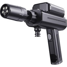 TemmuzX LCW01 5 Kademeli Kablosuz Yüksek Basınçlı Köpüklü Yıkama Tabancasıi 120W Siyah