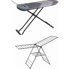 TemmuzX Devecioğlu MM154 Masterboard Ütü Masası MM051 Inova Çamaşır Kurutmalık Seti