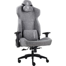 TemmuzX Horma Kumaş Gaming Oyuncu Koltuğu, Koyu Gri