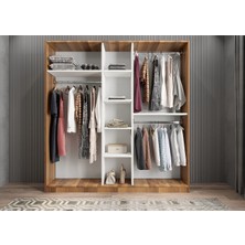 Baramolife Eko 5 Kapaklı Gardırop - G.B.E_200