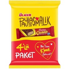 TeknoKapsül Ülker Çikolatalı Gofret, 36 Gr, 4'lü Paket