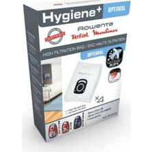 Rowenta Hygiene Serisi 4 Aksesuar Yüksek Filtrasyonlu Toz Torbası ile Alerjenleri Hapseder