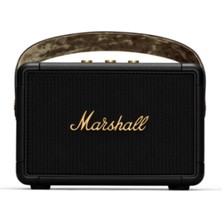 Marshall Kilburn II Taşınabilir Bluetooth Hoparlör 36 W Güç ve 20 Saat Pil Ömrü Siyah Suya Dayanıklı