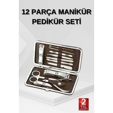Beruflic 12 Parça El Ayak Temizleme Pense Kir Temizleme Atı Kaş Cımbızı