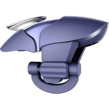 Qozie Ch 5 Blue Shark Mobil Oyun Kontrol Aparatı Mavi Metal Malzeme ile Yüksek Hassasiyet