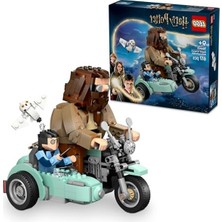 Harry Potter Motosiklet Yolculuğu Seti, Hagrid ve Harry Figürleriyle