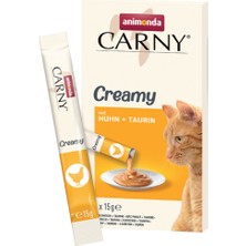 Animonda Carny Snack Tavuklu Taurin Ilaveli Krem Kedi Atıştırmalığı 6X15G