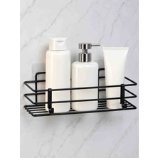 Starlex House Yapışkanlı Banyo Rafı Duş Şampuanlık Duvar Düzenleyici Organizer 1 Adet