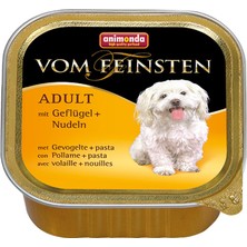 Animonda Vom Feinsten Kümes Hayvanlı ve Makarnalı Yetişkin Köpek Konservesi 150G